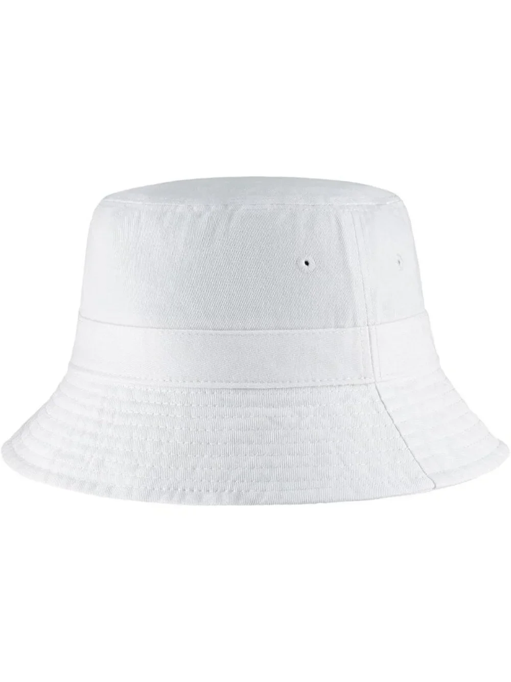 Unisex White Cotton Summer Sun Boonie Style Beach Golf Fishing Bucket Hat